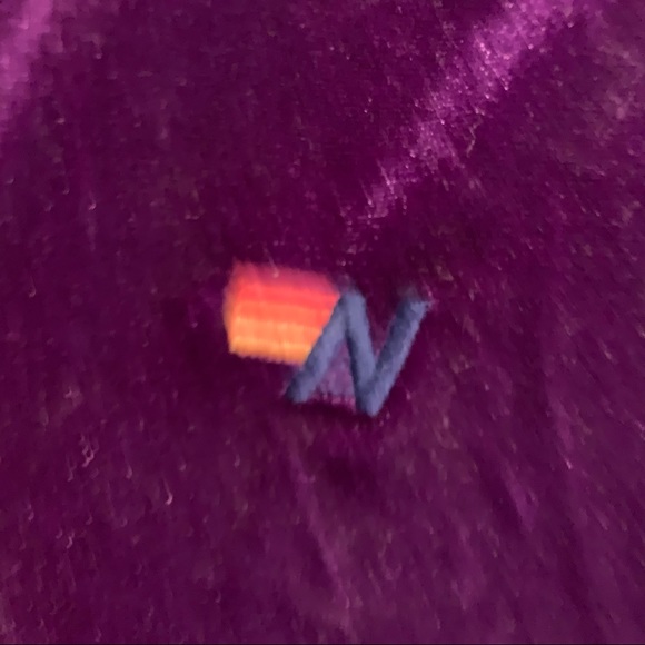 *SOLD* Aviator Nation Purple Velvet Hoodie Large - Picture 9 of 9